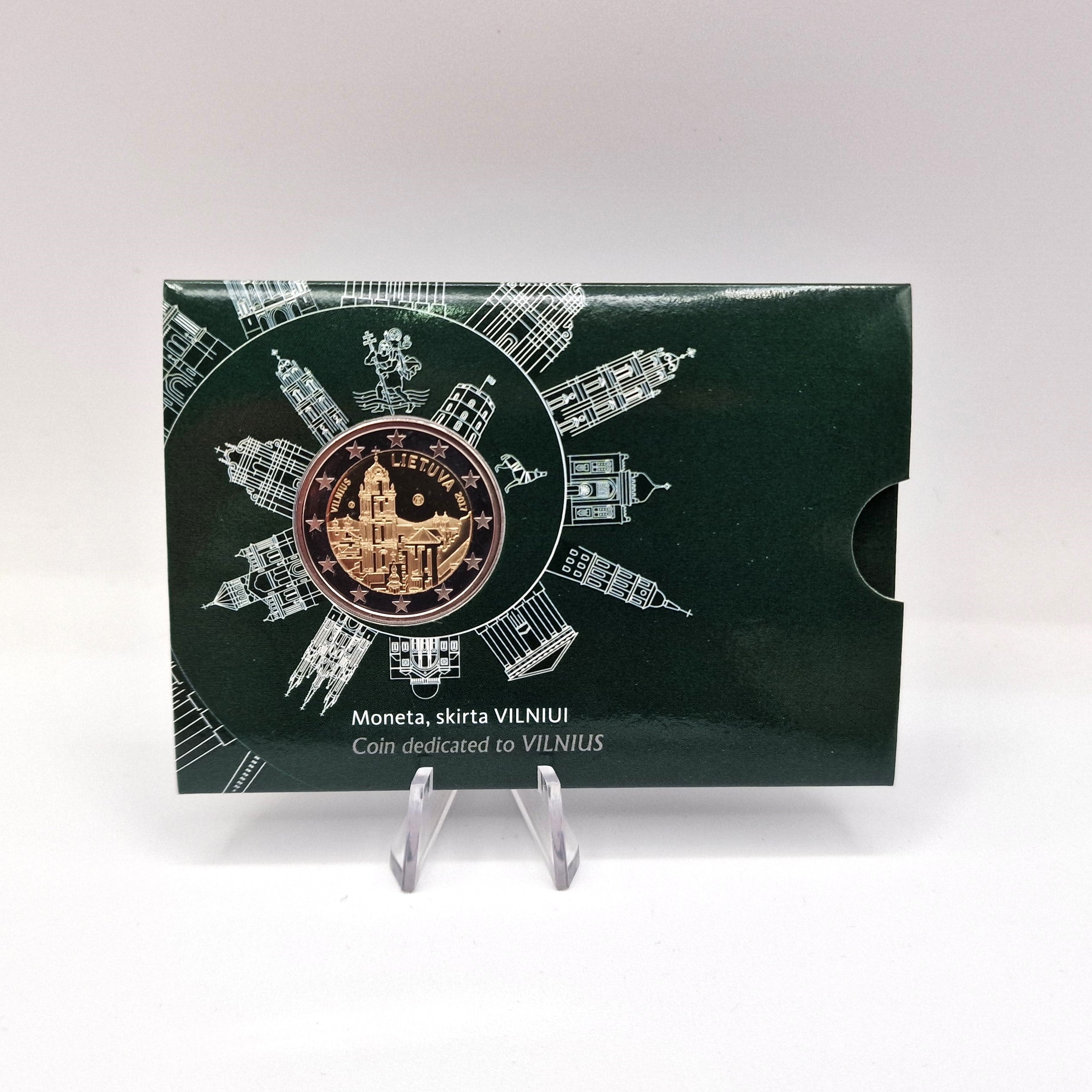 2017 Vilnius 2€ - Lithuania Coincard